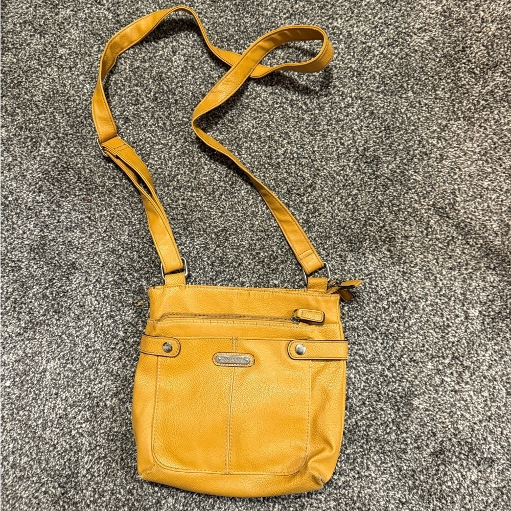 Rossetti Yellow Crossbody Bag